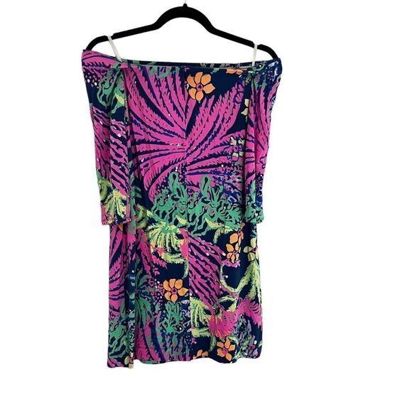 Lilly Pulitzer Laurana OTS Shift Dress AllA Glow - Picture 8 of 13